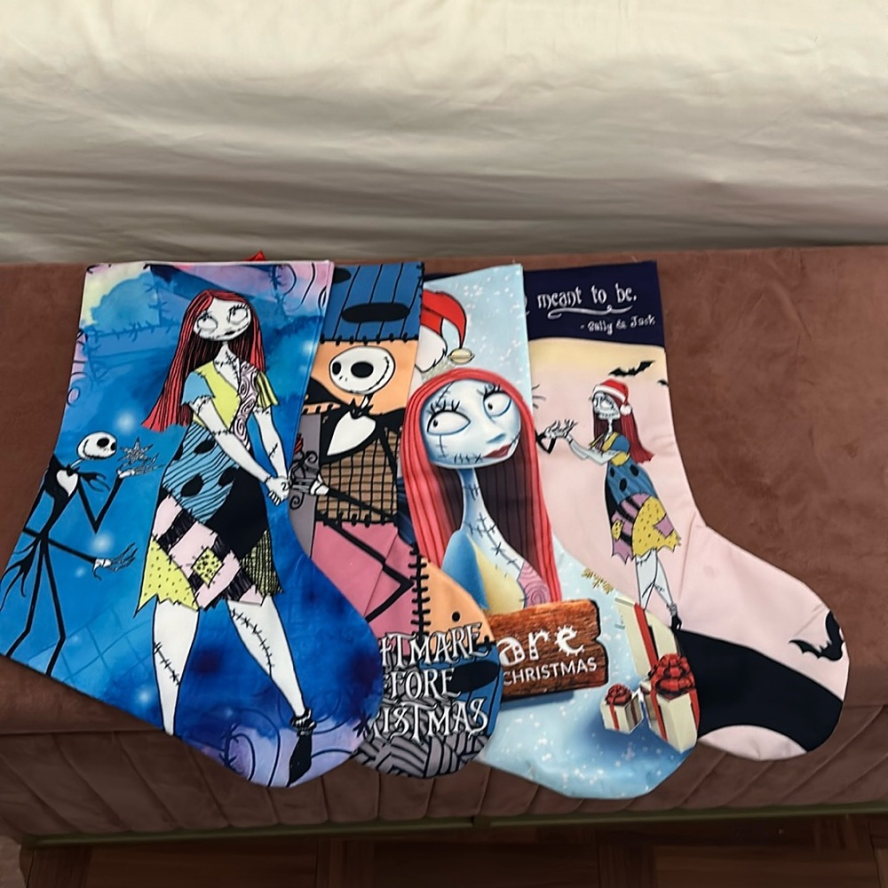 Nightmare of Christmas Christmas stockings